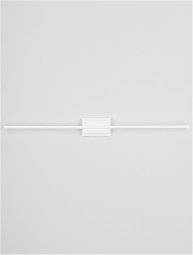 Nad obrazy/zrcadla - NV 9267023 Nástěnné svítidlo nad obrazy AZURE bílý hliník a akryl LED 28.5W 230V 3000K IP20 - NOVA LUCE - foto 1