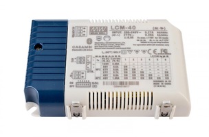 Stabilizovaný proud - IMPR 862244 Meanwell LED-napájení DIM, Multi CC, LCM-40BLE / Casambi + Push konstantní proud 350/500/600/700/900/1050 mA IP20 stmívatelné 2-100V DC 42,00 W - DEKOLIGHT