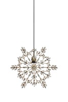 Interiérové dekorace - MAR 706394 Fiocco závěsná hvězda ze starožitné mosazi - Markslöjd