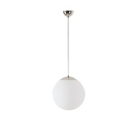 Koule - OS ADR60338 ADRIA S2 závěsné skleněné svítidlo nerez / bílá IP40 3000 K 20W LED - OSMONT