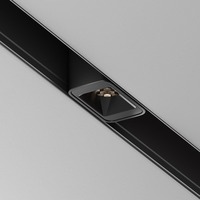 Lištové Magnetic Maytoni Exility - M TR100-2-2W4K-S-B Svítidlo pro kolejnicový systém Points S 4000K 2W studená bílá černý hliník Exility - MAYTONI