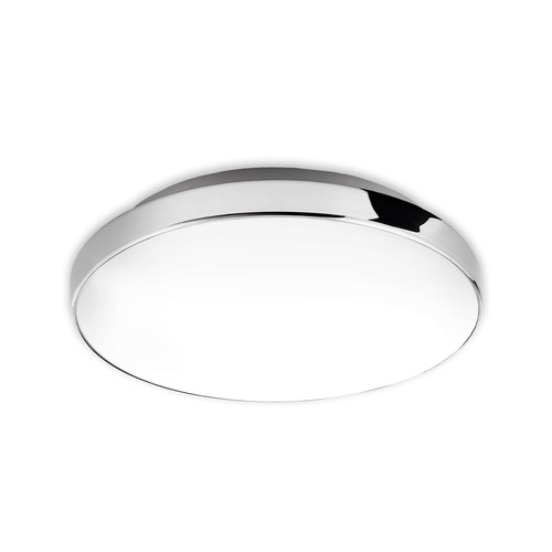 Kruhová - BRI 3351-016 LED stropní svítidlo, pr. 28,5 cm, 13 W, bílé-chrom - BRILONER - foto 1