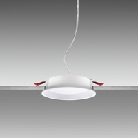 Kruhová - CEN ZNR-1070 Zapuštěné LED kruhové svítidlo ZENO 10W 3000/4000/6500K IP20 - CENTURY