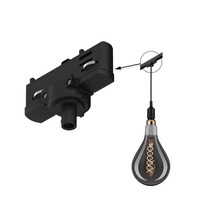 Lištové 3 fáze ProRail - P 91387 ProRail3 univerzální adaptér pro závěs max. 1.150W 230V černá - PAULMANN