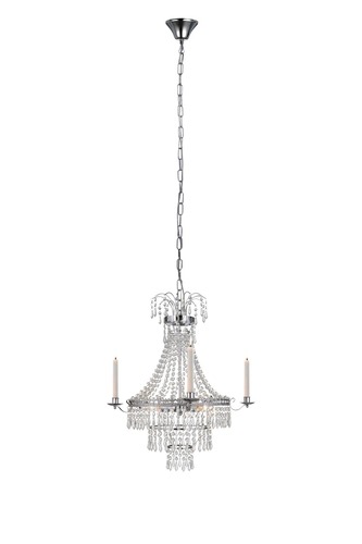 Kruhová - MAR 105156 Marielund lustr chrom - Markslöjd - foto 1