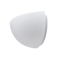 Dekorativní - OS NEL48201 NELA 3 nástěnné skleněné svítidlo bílá IP43 3000 K 13W LED - OSMONT