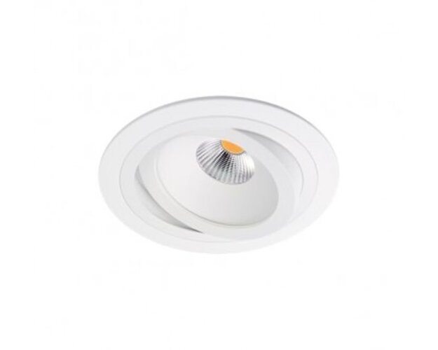 Kruhová - BPM 3071LED.D40.3K Vestavné svítidlo Aluminio Plata, kartáč.hliník 15W LED 230V - BPM - foto 1