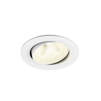 Kruhová - LA 1009856 NUMINOS® MOVE L Stropní vestavné svítidlo, 4000 K, 20°, IP20, kulaté, bílé - BIG WHITE (SLV)