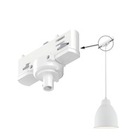 Lištové 3 fáze ProRail - P 91386 ProRail3 univerzální adaptér pro závěs max. 1.150W 230V bílá - PAULMANN