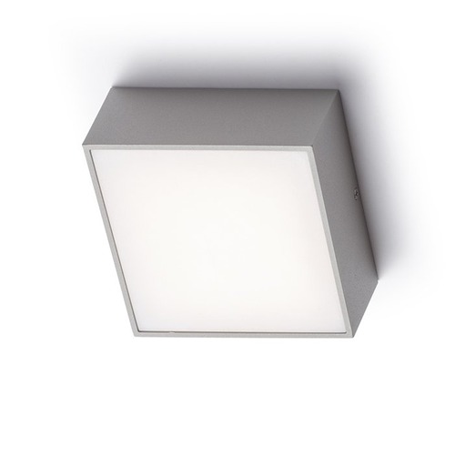 Přisazená - RED R11969 BONO přisazená stříbrnošedá 230V LED 4W IP54 3000K - RED - DESIGN RENDL - foto 1