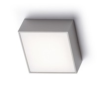 Přisazená - RED R11969 BONO přisazená stříbrnošedá 230V LED 4W IP54 3000K - RED - DESIGN RENDL