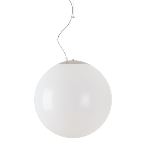 Koule - OS ISI63532 ISIS L4 PE HP závěsné plastové svítidlo nerez / bílá IP40 4000 K 59W LED - OSMONT - foto 1