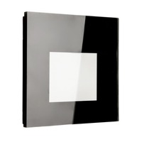 Pro zapuštěná svítidla - IMPR 930842 Deko-Light příslušenství - kryt hranaté černé sklo pro Alwaid - LIGHT IMPRESSIONS