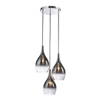 Vícečetná - PN 2062-17 Závěsné svítidlo PILUA chrom 3x E27 40W - PAUL NEUHAUS