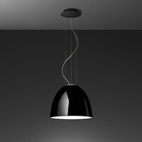 Polokoule - AR A244910 Nur Mini Gloss - závěsné - černá - ARTEMIDE