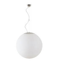 Koule - OS ADR60320 ADRIA L5 závěsné skleněné svítidlo nerez / bílá IP40 3000 K 48W LED - OSMONT