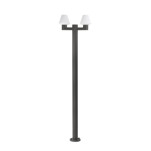 Sloupková - FARO 74435F2-02 MISTU sloupková lampa, tmavě šedá, 2XE27 - FARO - foto 1