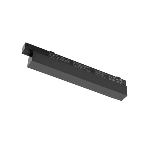 Lištové Magnetic SLV - LA 1007874 48V SYSTÉM Intrack LED driver, 48 VDC, 200 W, On/Off, svorka pro připojovací kabel 220-240 VAC, kabelová šachta, černý - BIG WHITE (SLV) - foto 1