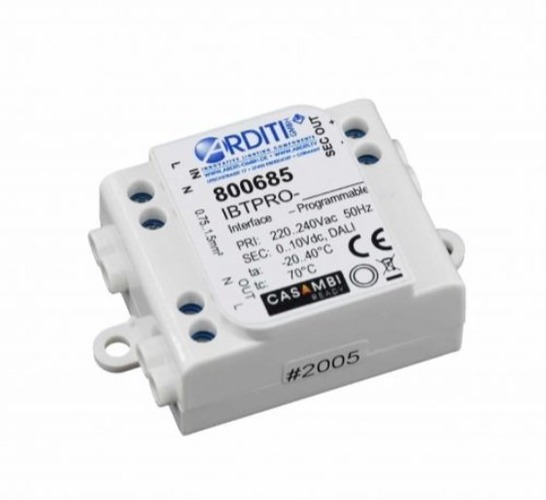 Příslušenství - CAS 800685 Modul ovládání CBU-ASD Casambi pro stmívání DALI a 0-10V, push button - foto 1