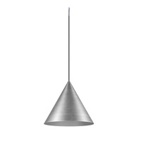 Kónická - LA 1009136 MAGICO 38 závěsné svítidlo, E27, délka závěsu 180 cm, 1 x max. 10 W, hliník - BIG WHITE (SLV)