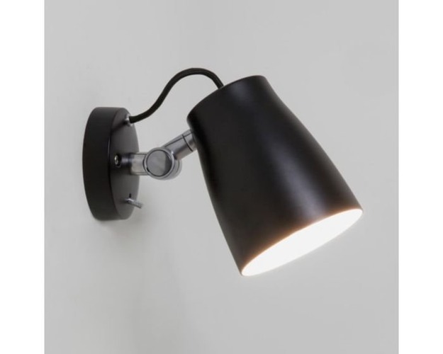 S ramenem - AST 1224013 Nástěnné svítidlo Atelier černá 1x28W E27 (STARÝ KÓD: AST 7502 ) - ASTRO Lighting - foto 1