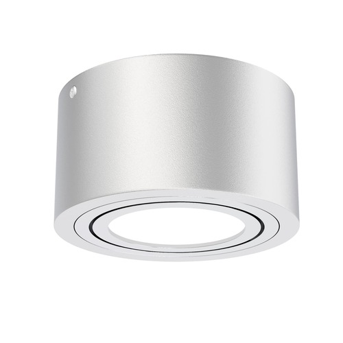 Bodová - BRI 7121-014 LED přisazené svítidlo, pr. 9 cm, 5 W, stříbrná - BRILONER - foto 1