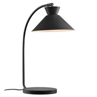 Stolní lampy dekorační - NOR 2213385003 Dial stolní lampa černá - NORDLUX