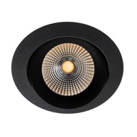 Koupelnová - SLC SLC1171 Vestavné LED svítidlo One360 8 W 4000 K 220-240 V stmívatelné IP44 36° Ra90 černé - TLG