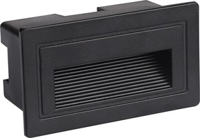 LED krokové svetlá - LED krokové světlo ČERNÁ 3W IP65
