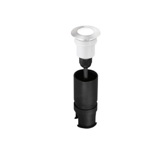 Zapuštěná - FAN LED-IMPACT24V-R1C Pochozí venkovní LED svítidlo IMPACT DC24V nikl, hliník, 2 W, 170 lm, 3000 K, IP67, 4,5 x 5,7 cm - FANEUROPE - foto 1