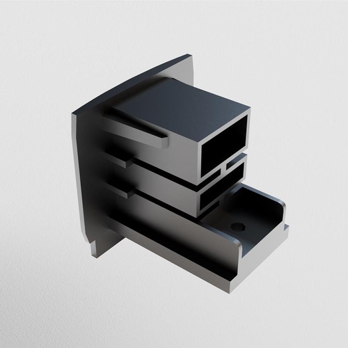 Lištové 3 fáze Maytoni - M TRA005EC-31B Koncovka pro kolejnicový systém plast černá Trinity - MAYTONI - foto 1