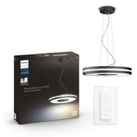 SmartHome Paul Neuhaus - PH 8718696175286 Hue Bluetooth LED White Ambiance Závěsné svítidlo Philips Being 8718696175286 25W 2900lm 2200-6500K 24V, černé s dálkovým ovladačem - PHILIPS (915005914601)
