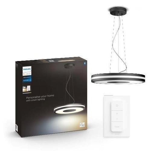 SmartHome Paul Neuhaus - PH 8718696175286 Hue Bluetooth LED White Ambiance Závěsné svítidlo Philips Being 8718696175286 25W 2900lm 2200-6500K 24V, černé s dálkovým ovladačem - PHILIPS (915005914601) - foto 1