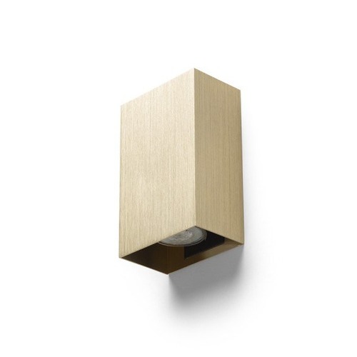 Nepřímé osvětlení - RED R14417 CAPRI RC nástěnná česaná mosaz 230V GU10 2x9W - RED - DESIGN RENDL - foto 1