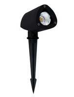 Zápichy - NV 9010005 Venkovní svítidlo s bodcem INSIDE černý hliník a sklo LED 7W 3000K 220-240V 24st. IP65 - NOVA LUCE