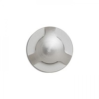 Zapuštěná - RED R12620 // KICK III zápustná česaný hliník 230V LED 1W IP54 3000K - RED - DESIGN RENDL