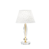 Stolní lampy dekorační - FAN I-EPOQUE/LG1 Stolní lampa Lume Epoque, zlatá, 1 x E27, 30 x 56 cm - FANEUROPE