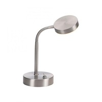 Stolní lampy pracovní - LD 14419-55 HENSKEN LED stolní lampička stříbrná barva 3000K - LEUCHTEN DIREKT / JUST LIGHT