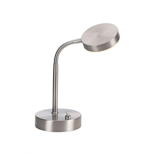 Stolní lampy pracovní - LD 14419-55 HENSKEN LED stolní lampička stříbrná barva 3000K - LEUCHTEN DIREKT / JUST LIGHT - foto 1