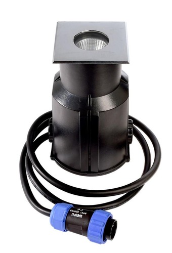 Zapuštěná - IMPR 730468 Deko-Light zemní svítidlo Easy COB Square III WW 24V DC 5,50 W 3000 K 330 lm 66 stříbrná - LIGHT IMPRESSIONS - foto 1