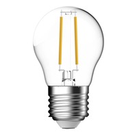 E27 - NOR 5182003721 LED žárovka kapka G45 E27 470lm CW C čirá - NORDLUX