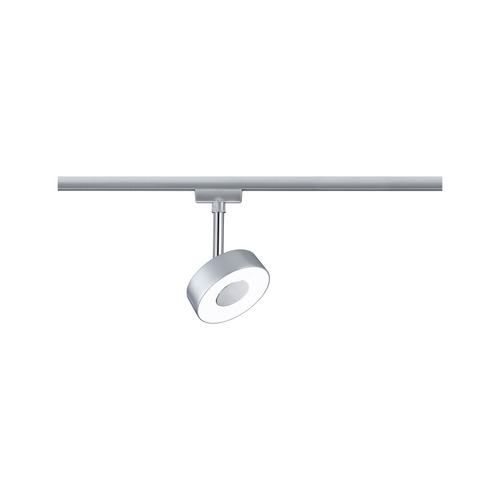 Svítidla - P 96799 URail LED lištový spot Circle spot 5W 4000K stmívatelné 230V matný chrom - PAULMANN - foto 1