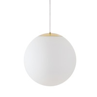 Koule - OS ADR62225 ADRIA S4 HP závěsné skleněné svítidlo mosaz / bílá IP40 3000 K 59W LED DALI - OSMONT