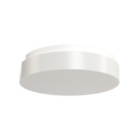Kruhová - OS IRI71094 IRIDA 3 stropní/nástěnné plastové svítidlo bílá IP65 3000 K 13W LED - OSMONT