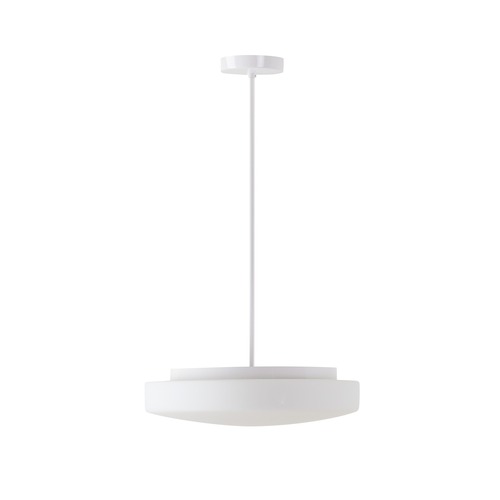 Kruhová - OS EDN61577 EDNA P4 závěsné skleněné svítidlo bílá IP40 4000 K 20W LED DALI (původní kód OS 61577) - OSMONT - foto 1