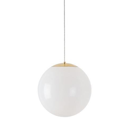 Koule - OS ISI63544 ISIS S3 PE HP závěsné plastové svítidlo mosaz / bílá IP40 4000 K 52W LED - OSMONT - foto 1