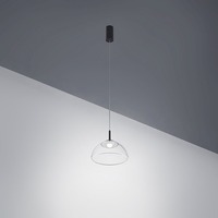 Dekorativní - TI 1064ATFNTE2B C05CN Závěsné svítidlo Venis černý kabel 6,5W DIM TRIAC - Team Italia