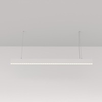 Podélná - M P050PL-L40W4K Závěsné svítidlo Points LED 4000K 40W studená bílá 3400lm bílý hliník - MAYTONI