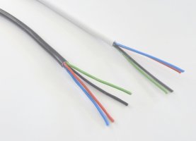 Kabely a příslušenství - RGB kabel 4x0,5 kulatý