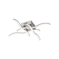 Dekorativní - LD 15131-55 WAVE LED stropní svítidlo, moderní design, ocel 3000K - LEUCHTEN DIREKT / JUST LIGHT